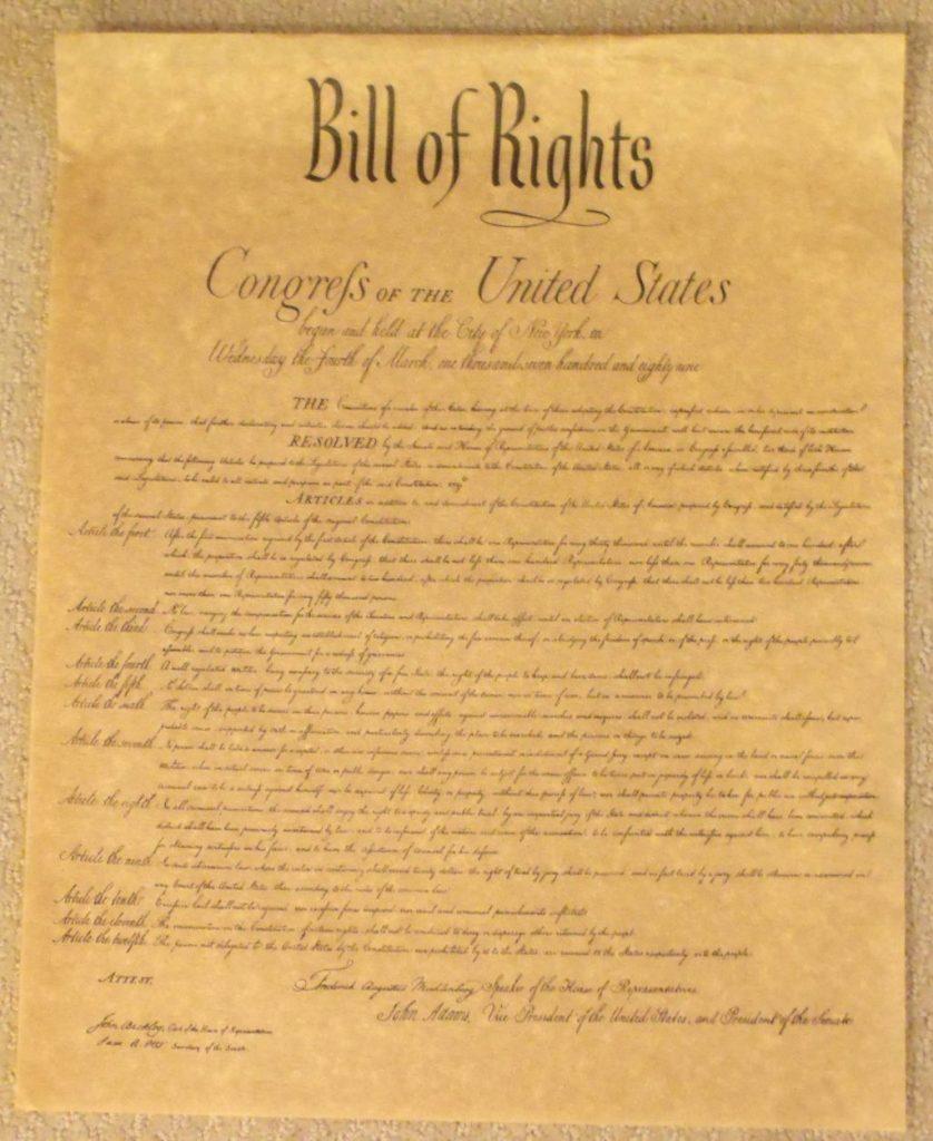 Bill of Rights Copy