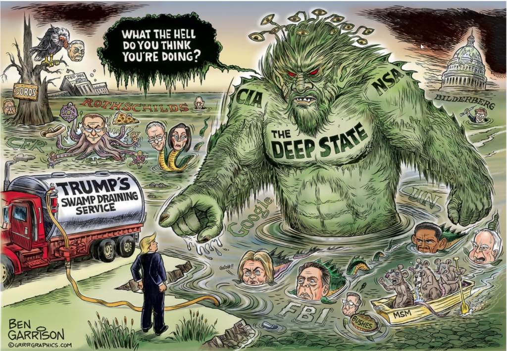 Drain the swamp - Check out Ben Garrison